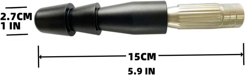 EBIEFLY 3XLR Connector Accessories Vac-U-Lock Adapter Male Connector for Reciprocating Saw Adapter Motion Machinery Machine etc. - Image 3